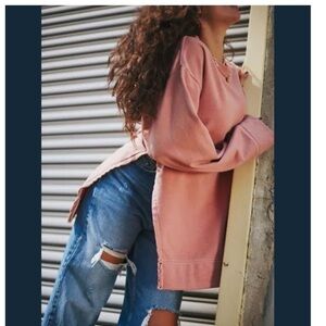 Urban Outfitters  KOTO 04.032 Open side Cocoon Crew Neck oversized Sweatshirt XL